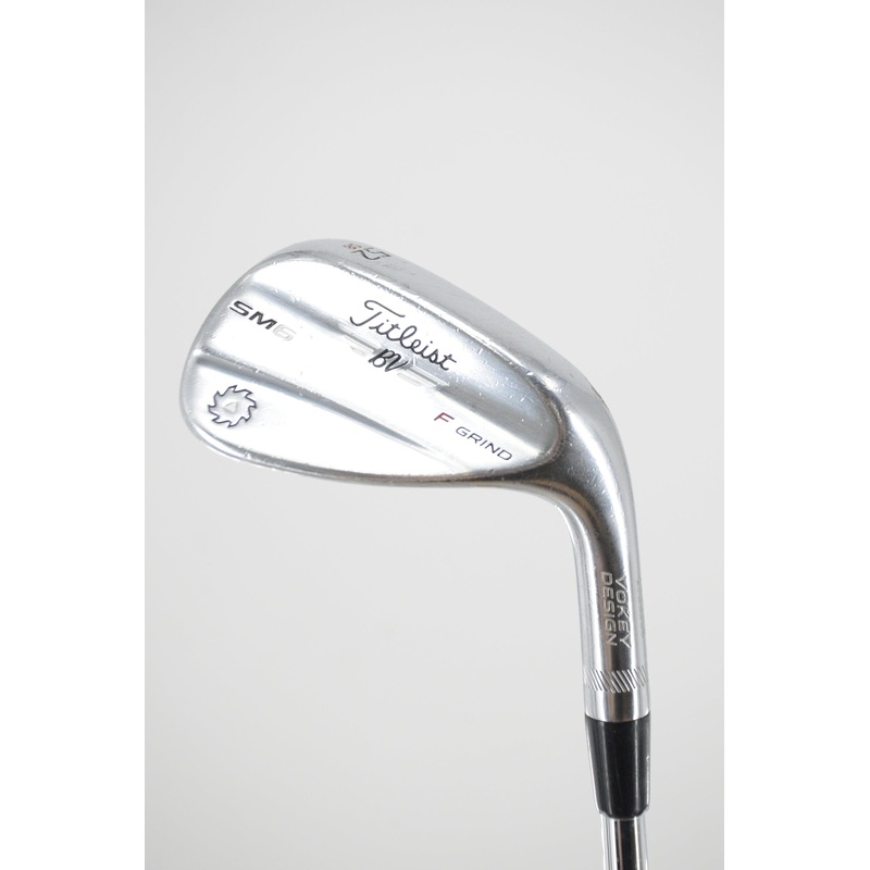 Titleist Vokey SM6 Tour Chrome 52 Degree Wedge Wedge Flex 35.5″