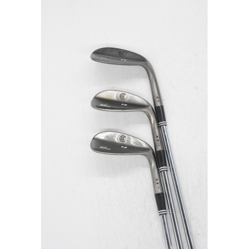 Cleveland CG12 Chrome 52, 56, 60 Degree Wedge Set Wedge Flex