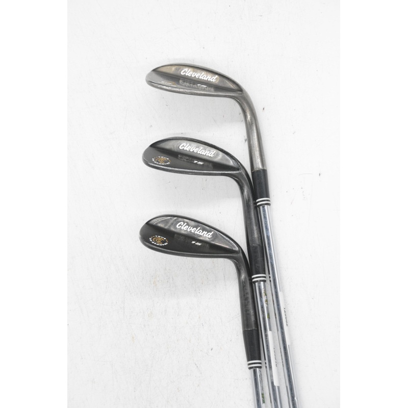Cleveland CG15 Black Pearl 52, 56, 60 Degree Wedge Set Wedge Flex