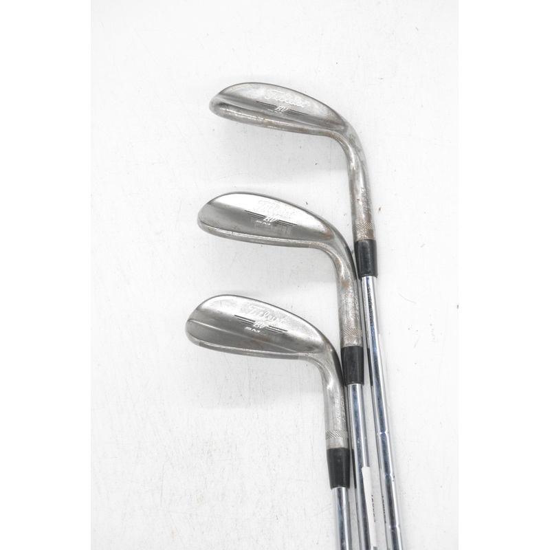 Titleist Vokey SM7 Brushed Steel 50, 54, 60 Degree Wedge Set S Flex