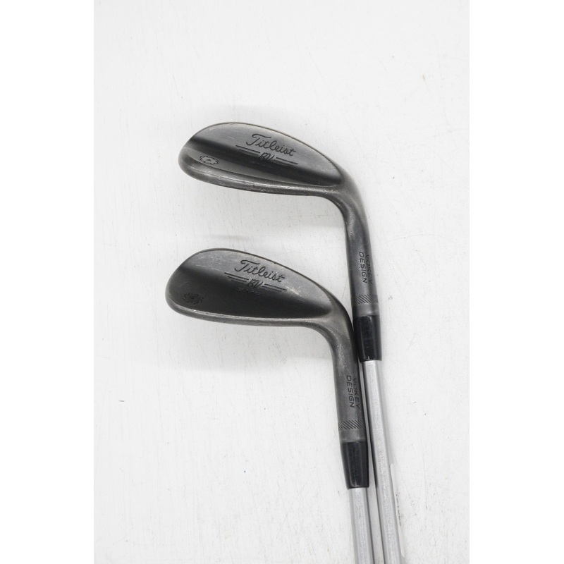 Titleist Vokey SM7 Jet Black 54 & 58 Degree Wedge Set S Flex