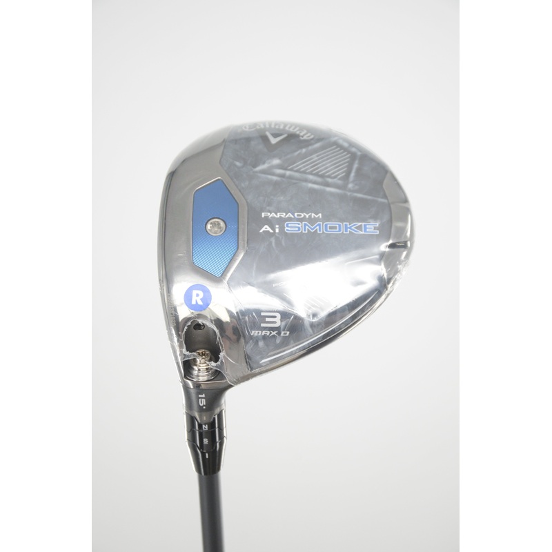 NEW Lefty Callaway Paradym Ai Smoke MAX D 3 Wood R Flex 43.25″