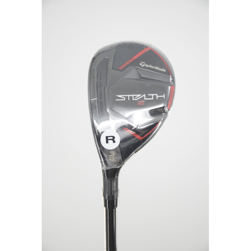 NEW Lefty TaylorMade Stealth 2 Rescue 3 Hybrid R Flex 40.5″