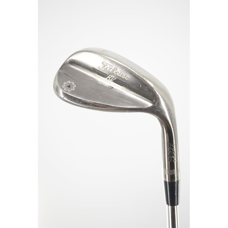 Titleist Vokey SM7 Brushed Steel 58 Degree Wedge Wedge Flex 34.75″