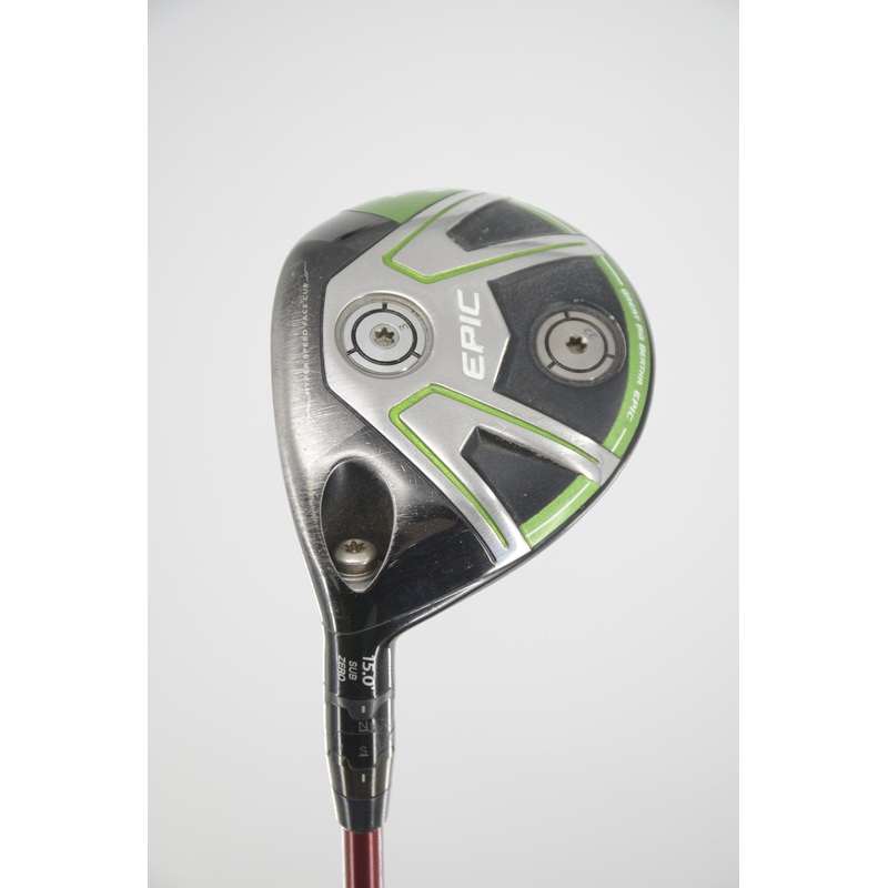 Lefty Callaway GBB Epic Sub Zero 15 Degree Wood R Flex 43.5″