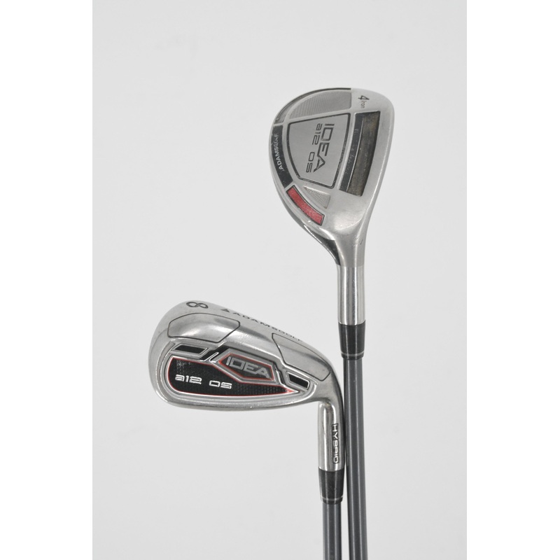Adams Idea A12Os Combo 4H-6H, 8-PW Iron Set SR Flex -0.25″