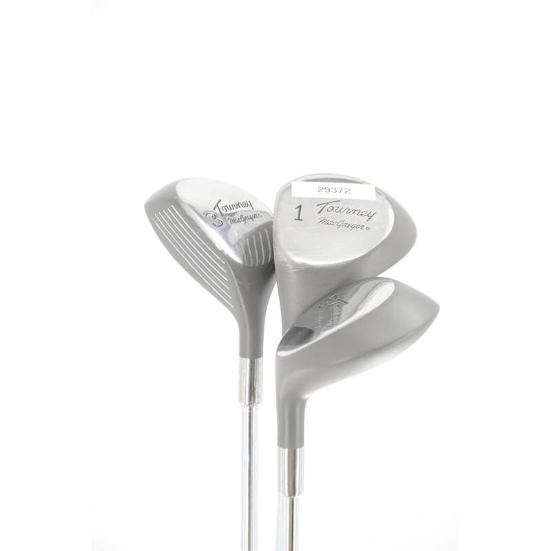 Lefty MacGregor Tourney D, 3W, 5W Wood Set S Flex