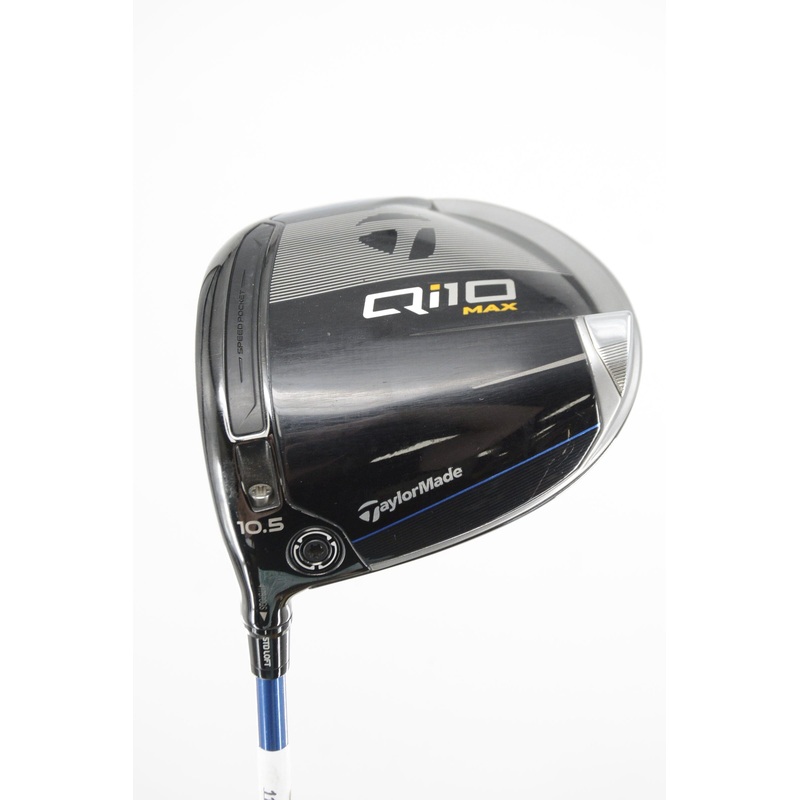 Lefty TaylorMade Qi10 Max 10.5 Degree Driver SR Flex 45.25″