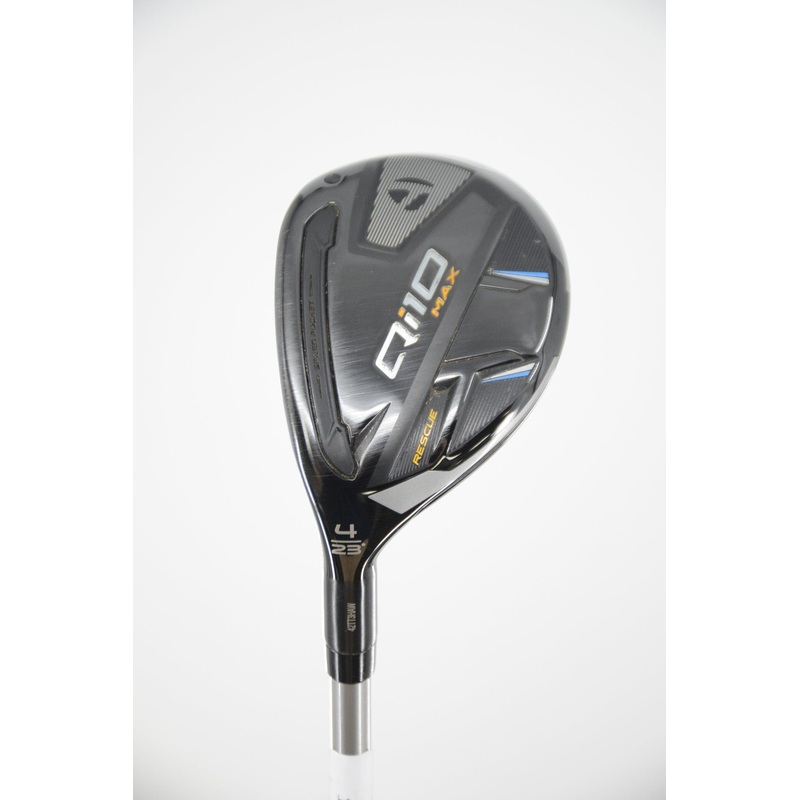 Lefty TaylorMade Qi10 Max Rescue 4 Hybrid SR Flex 40″
