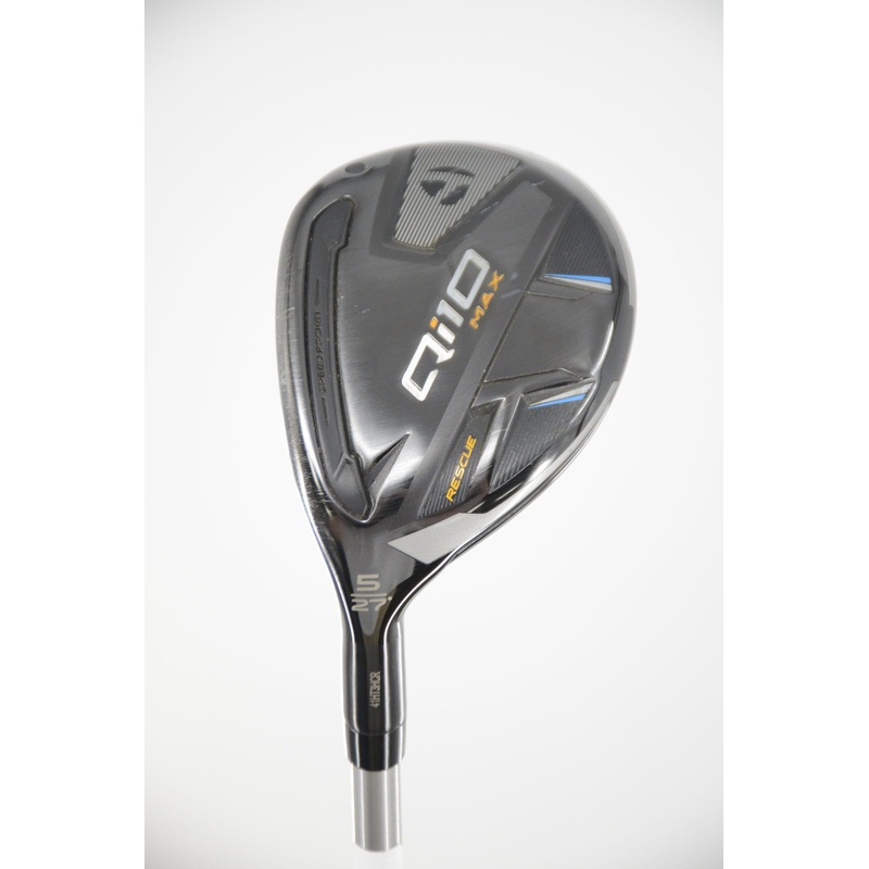 Lefty TaylorMade Qi10 Max Rescue 5 Hybrid SR Flex 39.75″