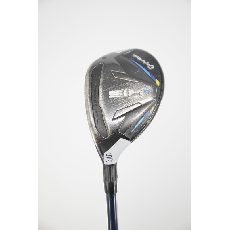Lefty TaylorMade SIM2 Max Rescue 5 Hybrid R Flex 39.5″