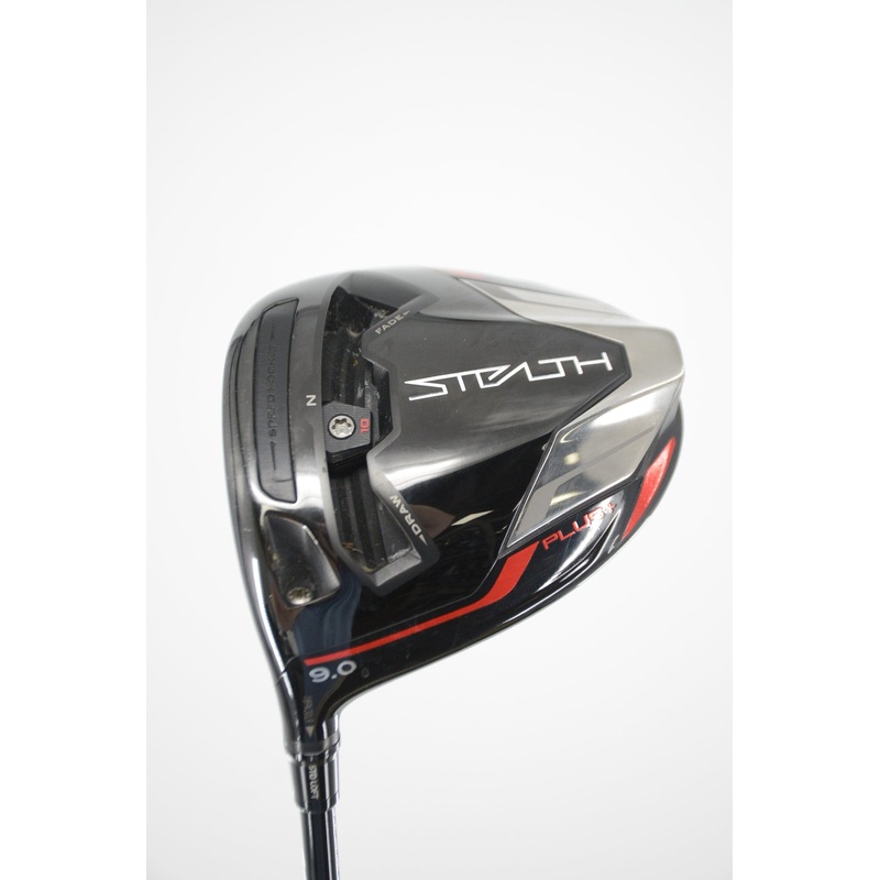 Lefty TaylorMade Stealth Plus 9 Degree Driver S Flex 45.75″