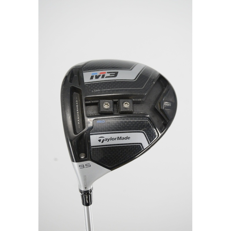 Lefty TaylorMade M3 9.5 Degree Driver S Flex 45.25″