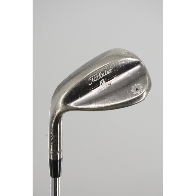Lefty Titleist Vokey SM7 Brushed Steel 58 Degree Wedge Wedge Flex 34.75″