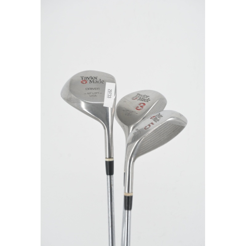 TaylorMade Metalwood D, 3W, 5W Wood Set R Flex