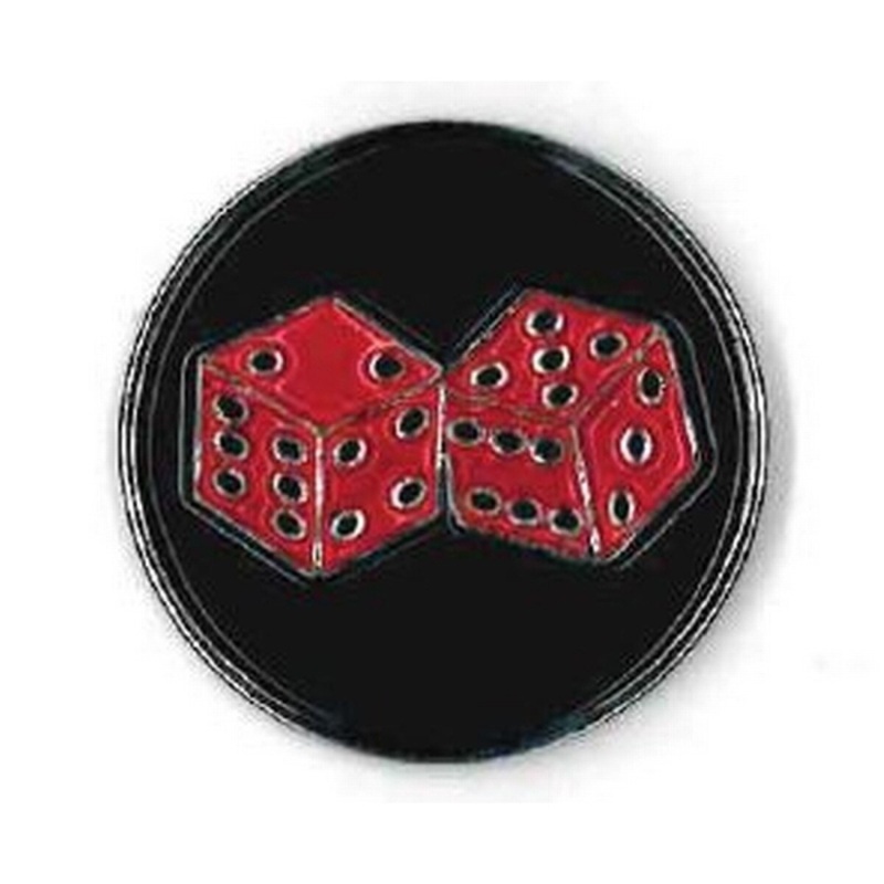 Evergolf Craps Golf Ball Marker Black/Red