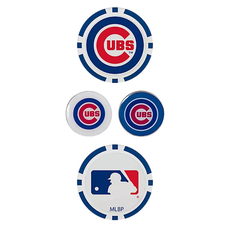 Chicago Cubs Ball Marker Set White/Blue