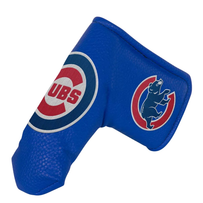 Chicago Cubs Blade Putter Headcover White/Blue