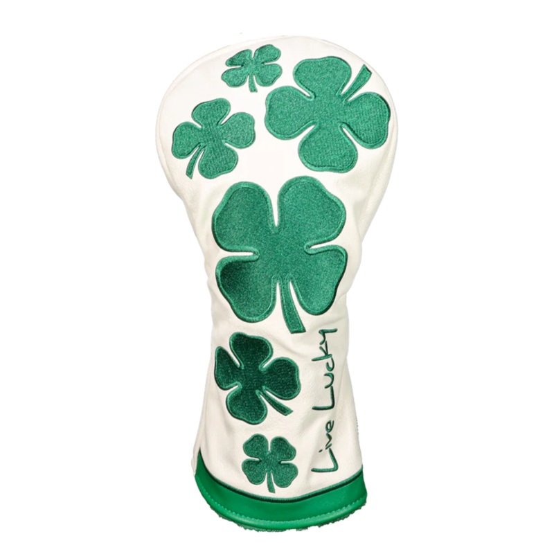 CMC Design Live Lucky Evergreen Driver Headcover White/Green