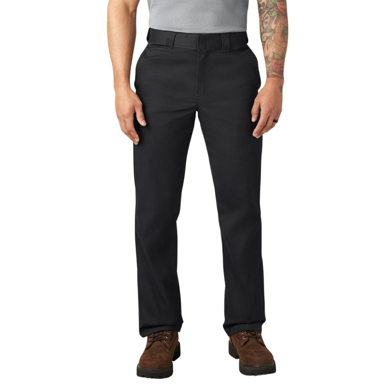 Dickies Men’s Flex 874 Twill Work Pant Original Black 32W x 32L