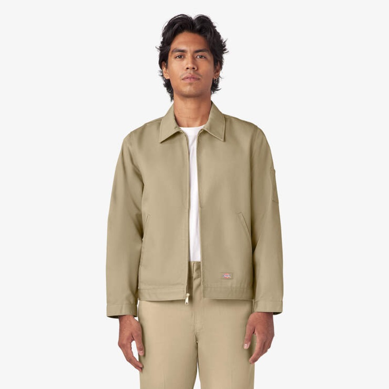 Dickies Men’s Unlined Eisenhower Jacket Khaki S