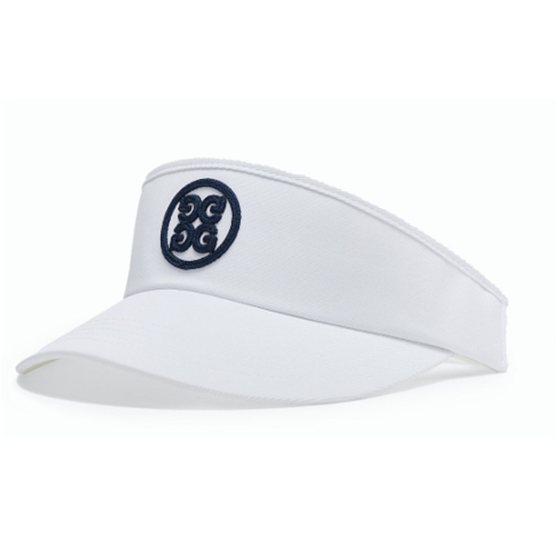 G/FORE Men’s Circle G’s Stretch Twill Golf Visor Snow