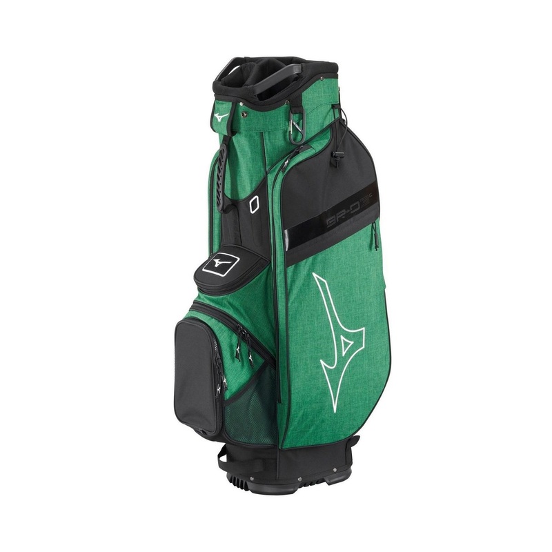Mizuno BR-D3C Cart Golf Bag 2025 Heathered Green