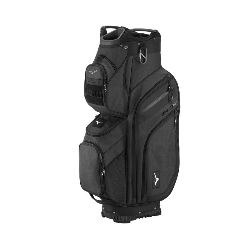 Mizuno BR-D4C Cart Golf Bag 2025 Heathered Charcoal