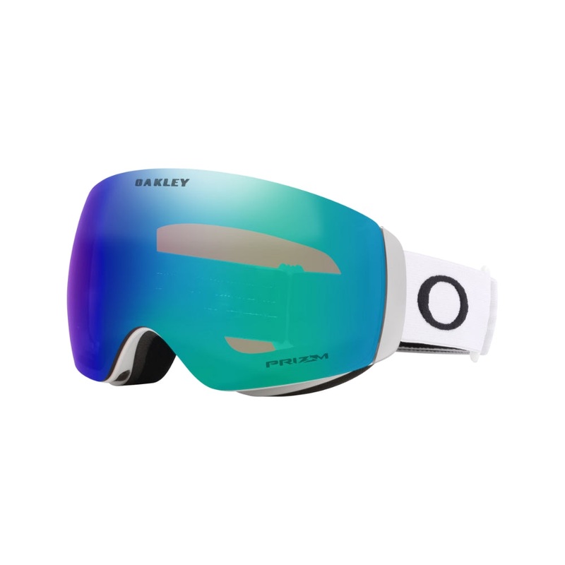 Oakely Flight Deck M Snow Goggles Matte White Prizm Snow Argon Iridium