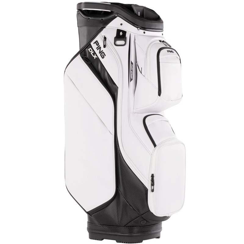 Ping DLX Cart Bag 2025 Navy/White/Red