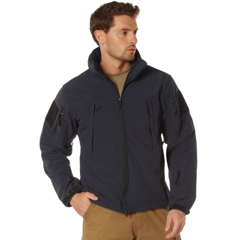 Rothco Men’s Special Ops Soft Shell Jacket Midnight Blue M