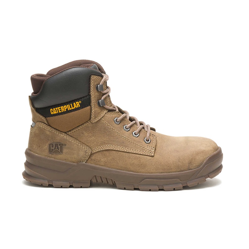 Caterpillar Men’s Mobilize Alloy Toe Work Boots Fossil 12 Medium