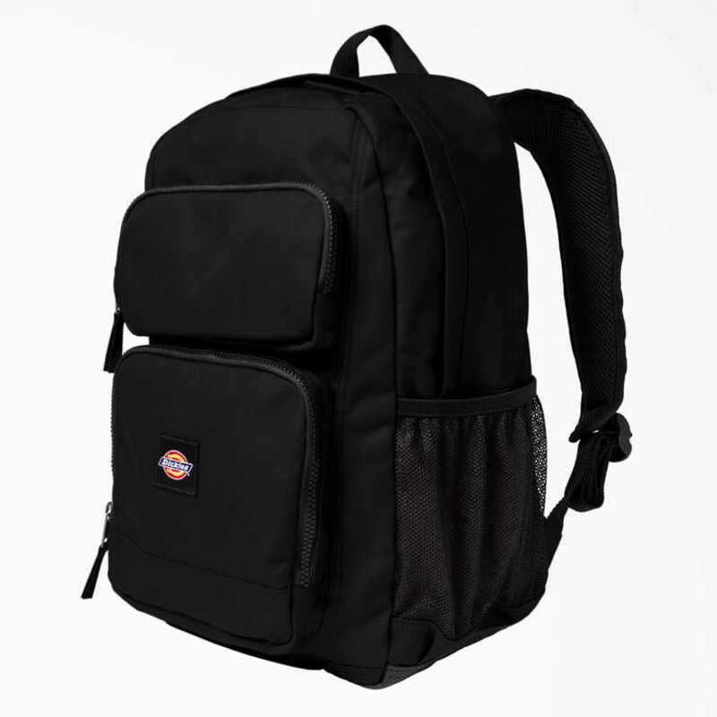 Dickies Double Pocket Backpack Black