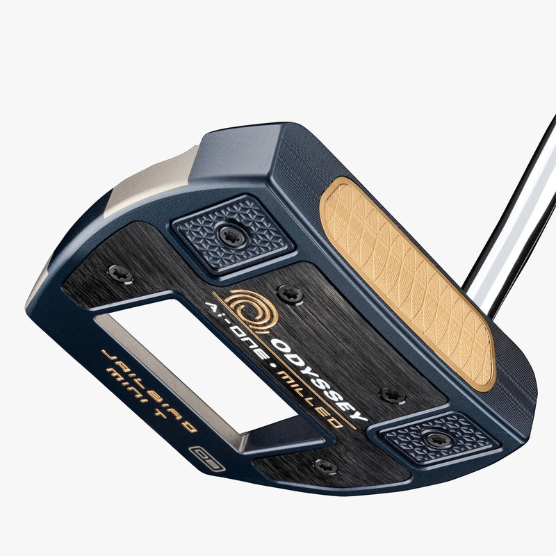 Odyssey Ai One Milled Jailbird Mini T Double Bend Putter Right Hand 34″