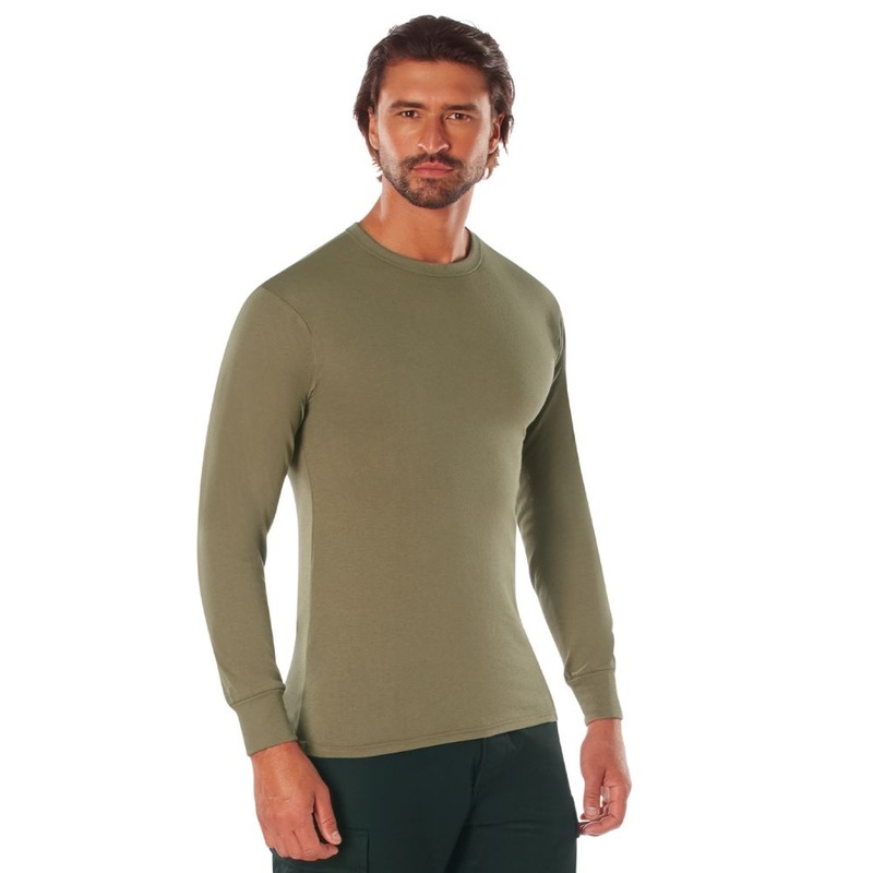 Rothco Men’s Long Sleeve Solid T-Shirt AR 670-1 Coyote Brown XXL