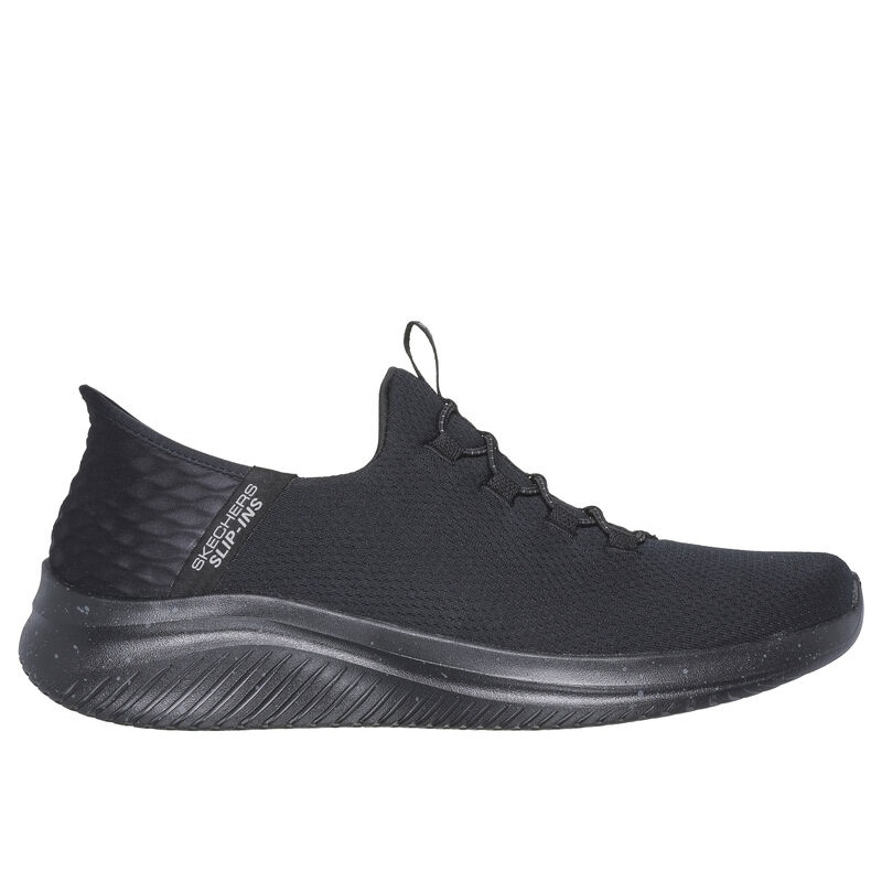Skechers Slip-ins Ultra Flex 3.0 Right Away Shoes – Black Black 9 Medium