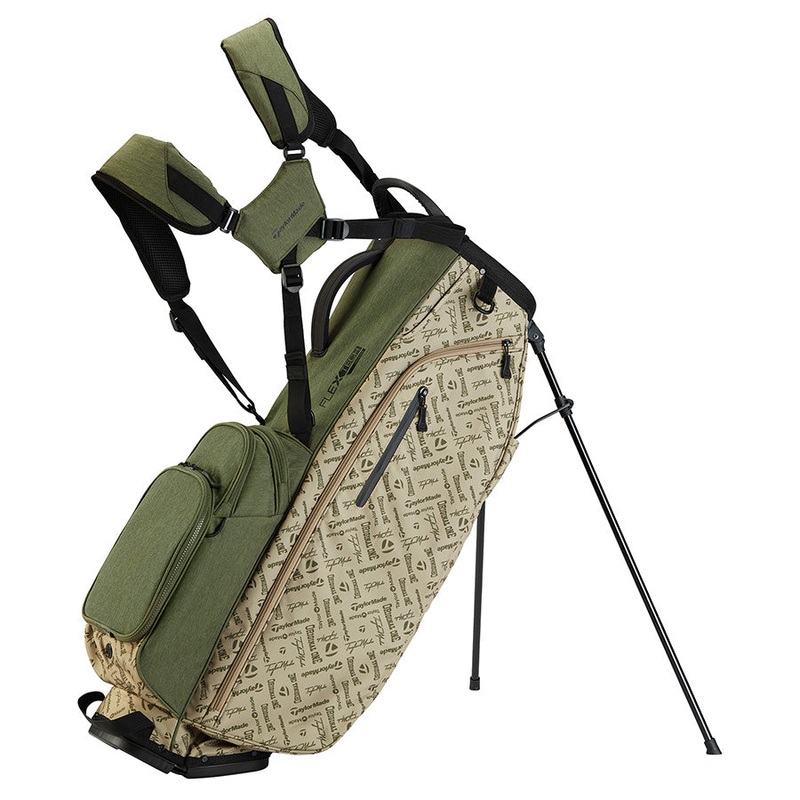 Taylormade Men’s Flextech Crossover Stand Golf Bag 2025 Coral/Light Blue