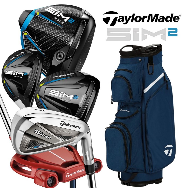 TaylorMade SIM2 Max Men’s Complete Golf Set Right Hand Regular