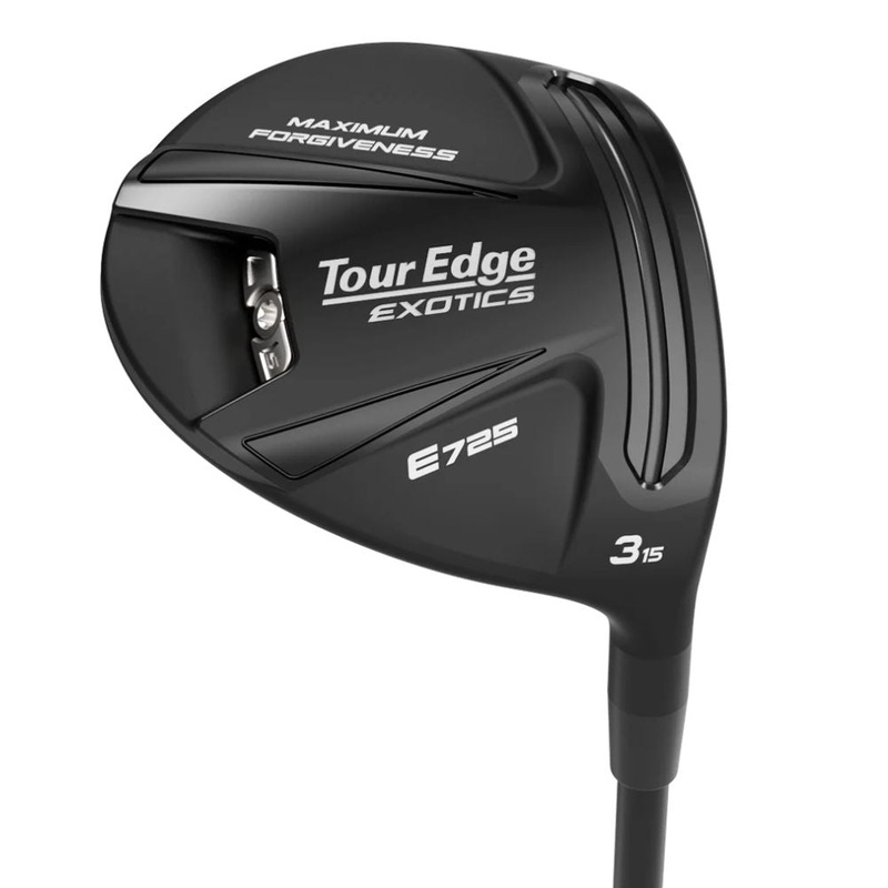 Tour Edge Exotics E725 Fairway Wood Right Hand 3W -15* Denali Blue 60 Regular