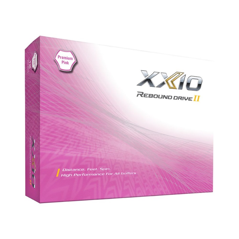 XXIO Rebound II Golf Balls Lady Premium Pink – 1 Dozen Pink