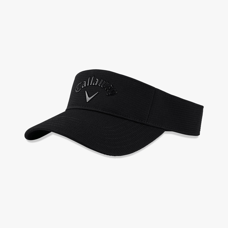 Callaway Men’s Liquid Metal Adjustable Golf Visor 2025 WhiteCardinal