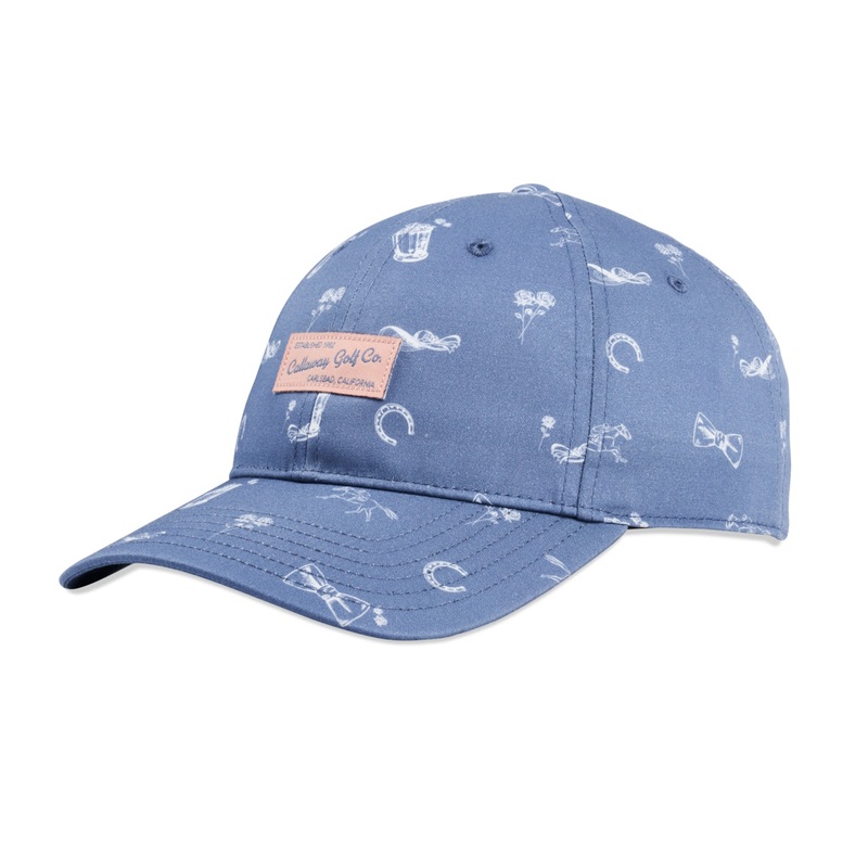 Callaway Men’s Roses Snapback Golf Hat 2023 Pewter/Pink