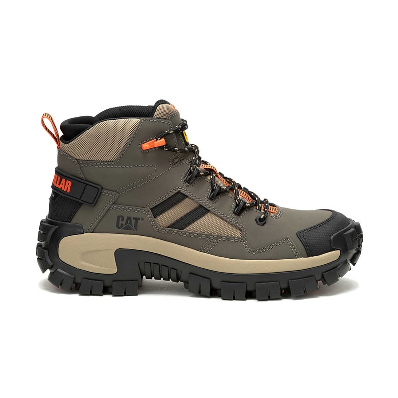 Caterpillar Men’s Invader Mid Vent Composite Toe Work Boots Bungee Cord 14 Medium