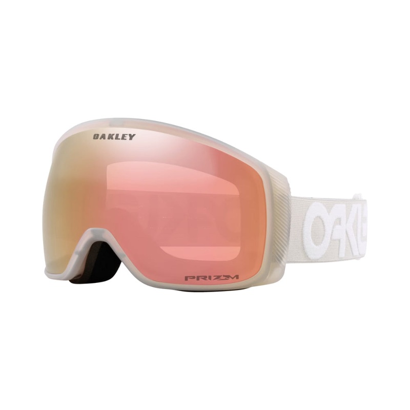 Oakley Flight Tracker M Snow Goggles Matte Cool Grey Prizm Rose Gold Iridium