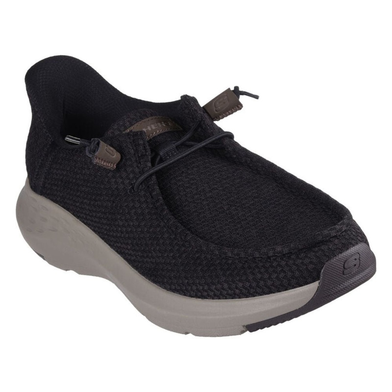 Skechers Mens Slip-ins Relaxed Fit Parson Arcadian – Chocolate Chocolate/Black 9