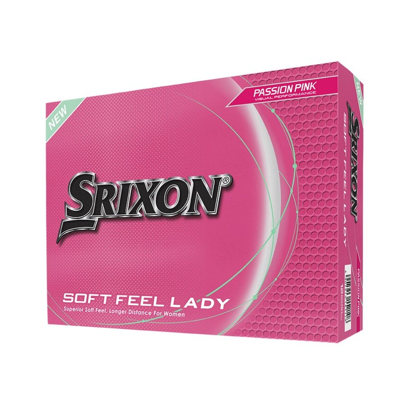 Srixon Ladies Soft Feel 14 Passion Pink Golf Balls Passion Pink