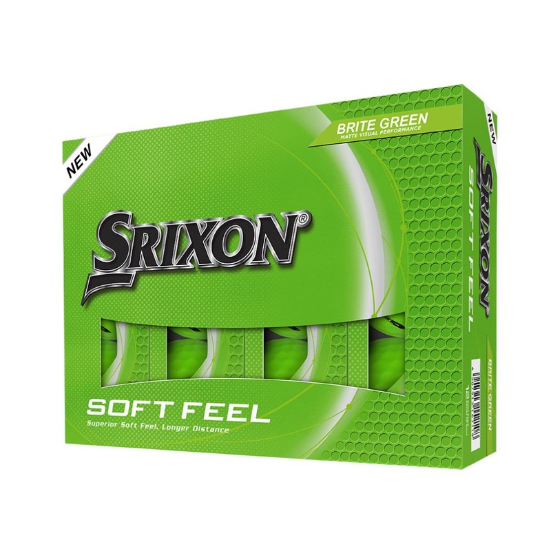 Srixon Soft Feel 14 Brite Green Golf Balls Brite Green
