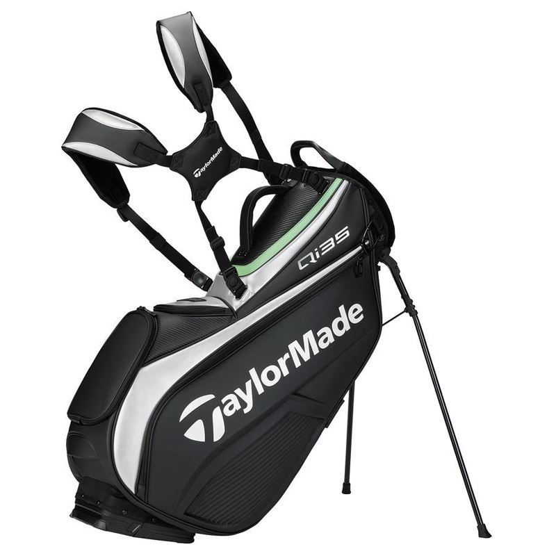TaylorMade Qi35 Tour Stand Golf Bag Black