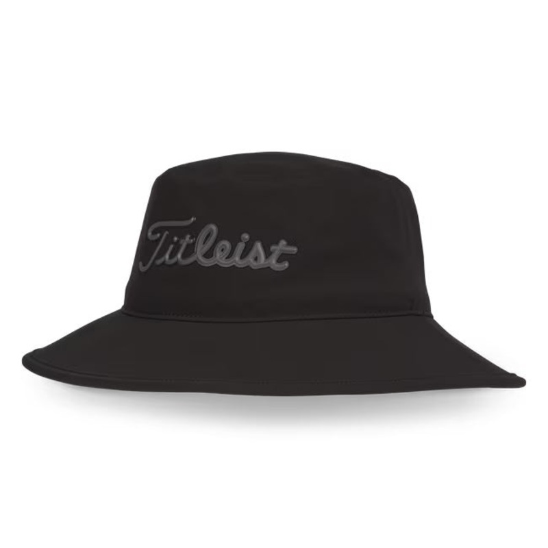 Titleist Players StaDry Bucket Hat Black/Charcoal