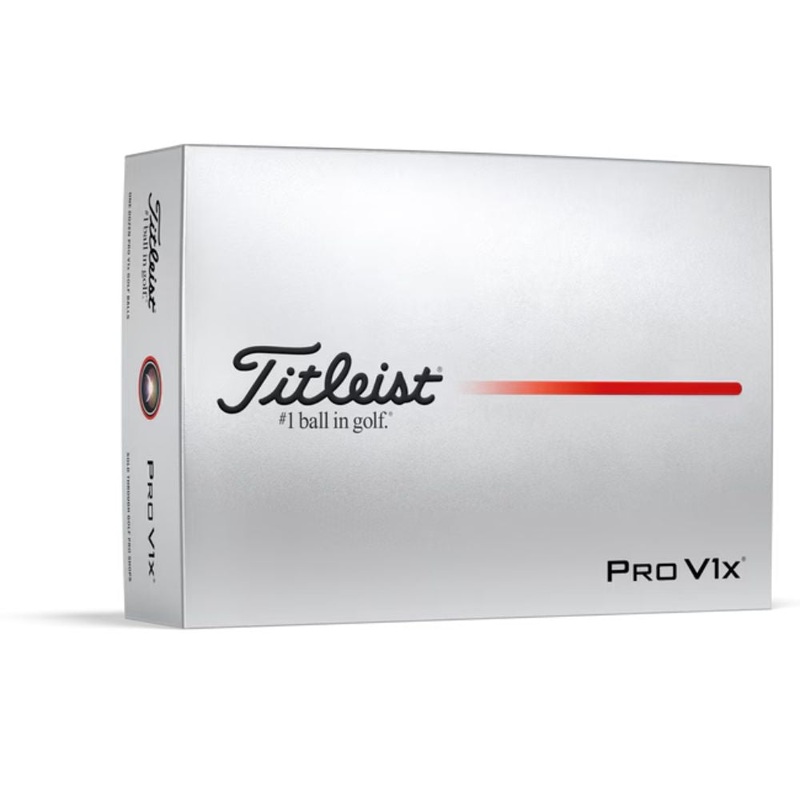Titleist Pro V1x Golf Balls White (1 Dozen) 2025 White